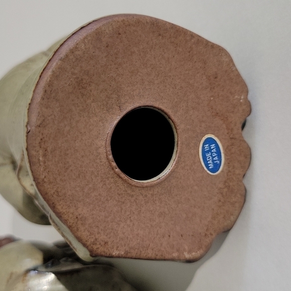 Vintage Set of (2) Japanese Immortal Porcelain Figurines, Made In Japan, Redware - Picture 5 of 8